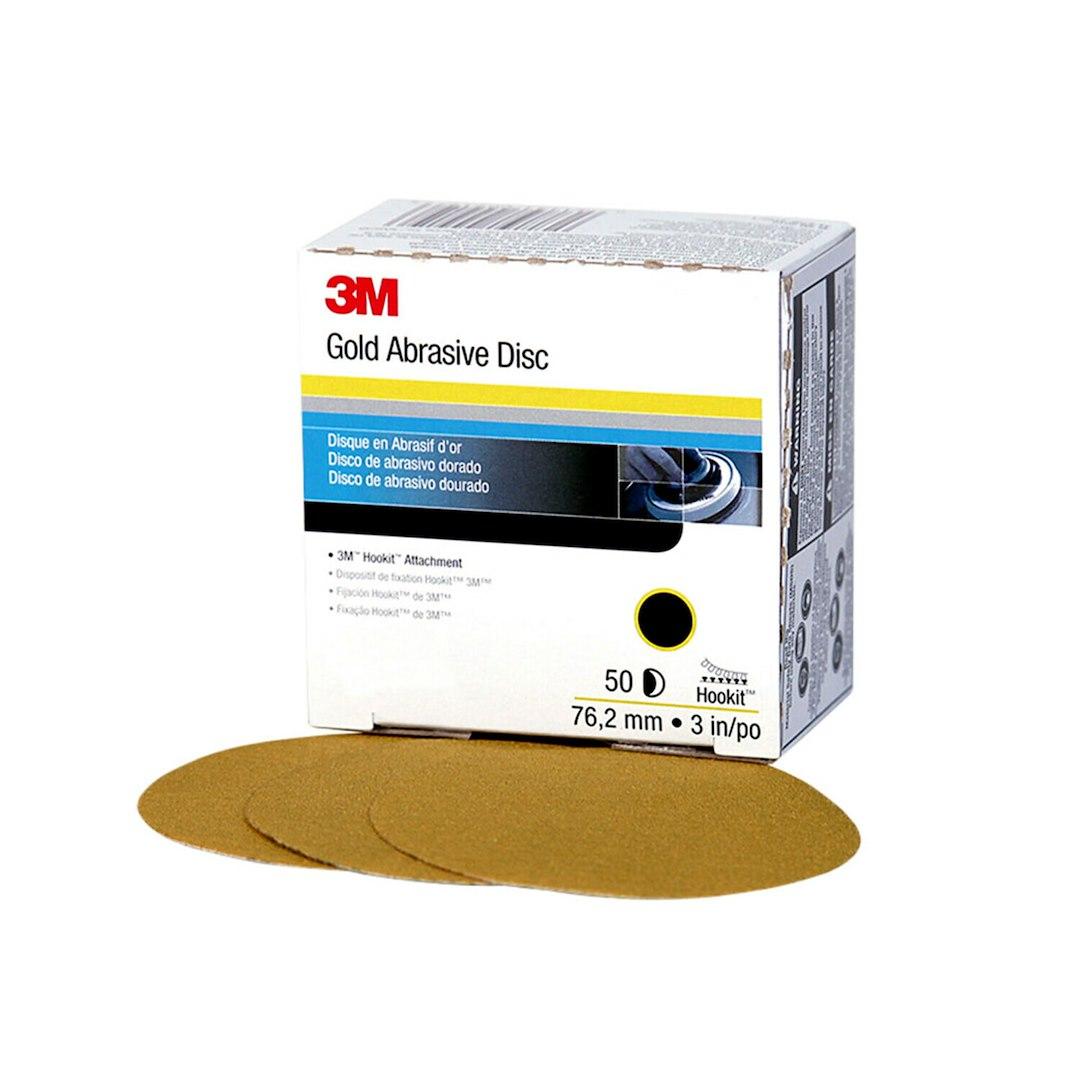 3M 00912 3M PART, Use For Fine Featheredging/ Last Sanding Step Before Priming; Gold; Aluminum Oxide; 3 Inch Diameter; A Weight Paper Backing; P500 Grit; Hookit Type Attachment; Hand And Machine Use; Dry Use Only; Box Of 50 from The Twister Group 3M 00912 3M PART, Use For Fine Featheredging/ Last Sanding Step Before Priming; Gold; Aluminum Oxide; 3 Inch Diameter; A Weight Paper Backing; P500 Grit; Hookit Type Attachment; Hand And Machine Use; Dry Use Only; Box Of 50 - The Twister Group Tools product
