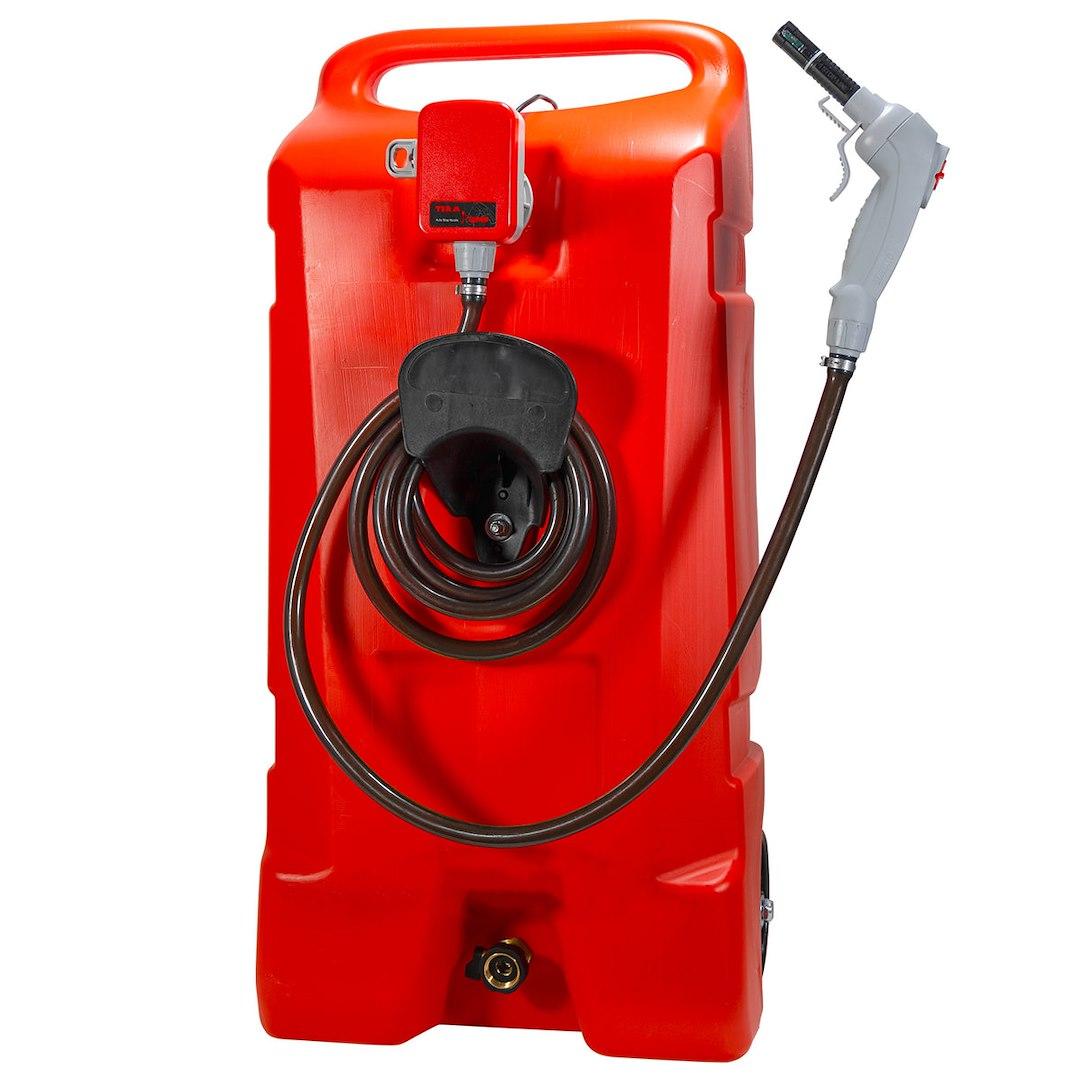 TERA PUMP 20172 TRFA03-GC - 12 GALLON GAS CADDY PUM, Works With Scepter Gas Caddies/ Fuel Tanks; Use For Gasoline/ Diesel/ Kerosene/ Non-Potable Water; 2.6 Gallons Per Minute from The Twister Group TERA PUMP 20172 TRFA03-GC - 12 GALLON GAS CADDY PUM, Works With Scepter Gas Caddies/ Fuel Tanks; Use For Gasoline/ Diesel/ Kerosene/ Non-Potable Water; 2.6 Gallons Per Minute - The Twister Group Tools product