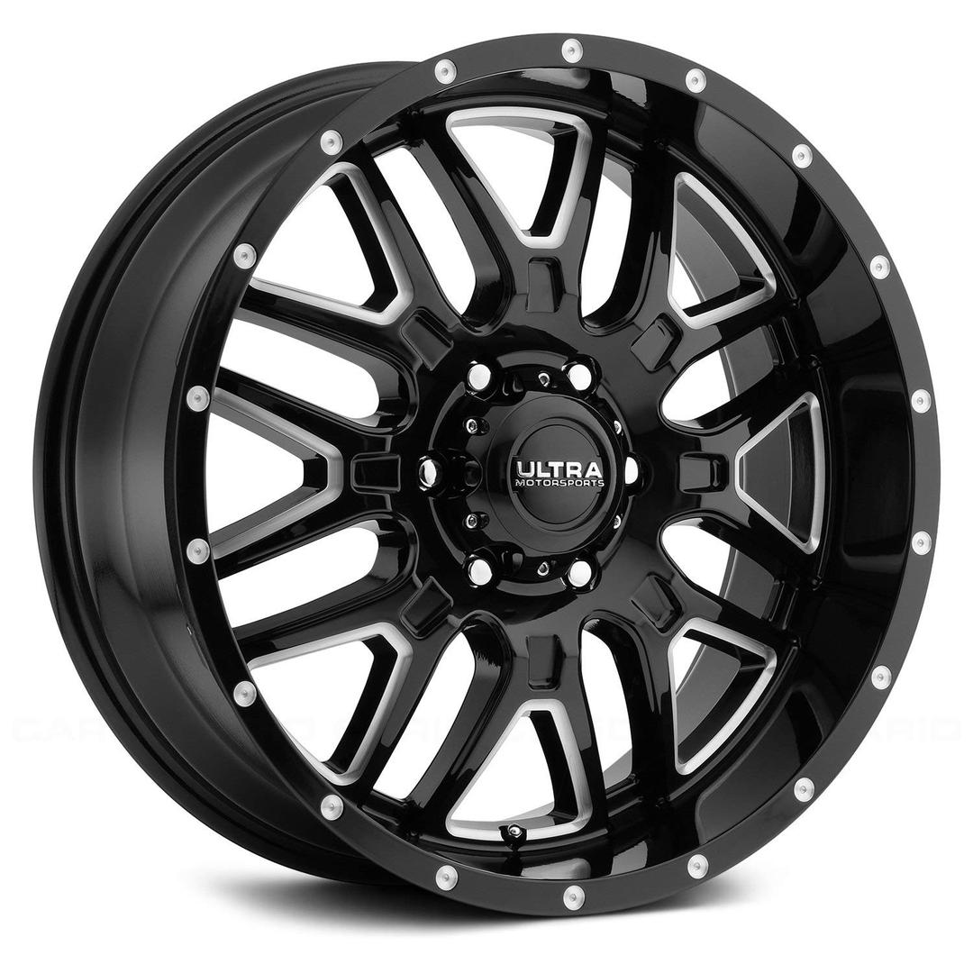 ULTRA 203-2281BM44 203BM HUNTER Black Wheel with Gloss (0 x 12. inches /8 x 165 mm, -44 mm Offset) from The Twister Group ULTRA 203-2281BM44 203BM HUNTER Black Wheel with Gloss (0 x 12. inches /8 x 165 mm, -44 mm Offset) - The Twister Group Tools product
