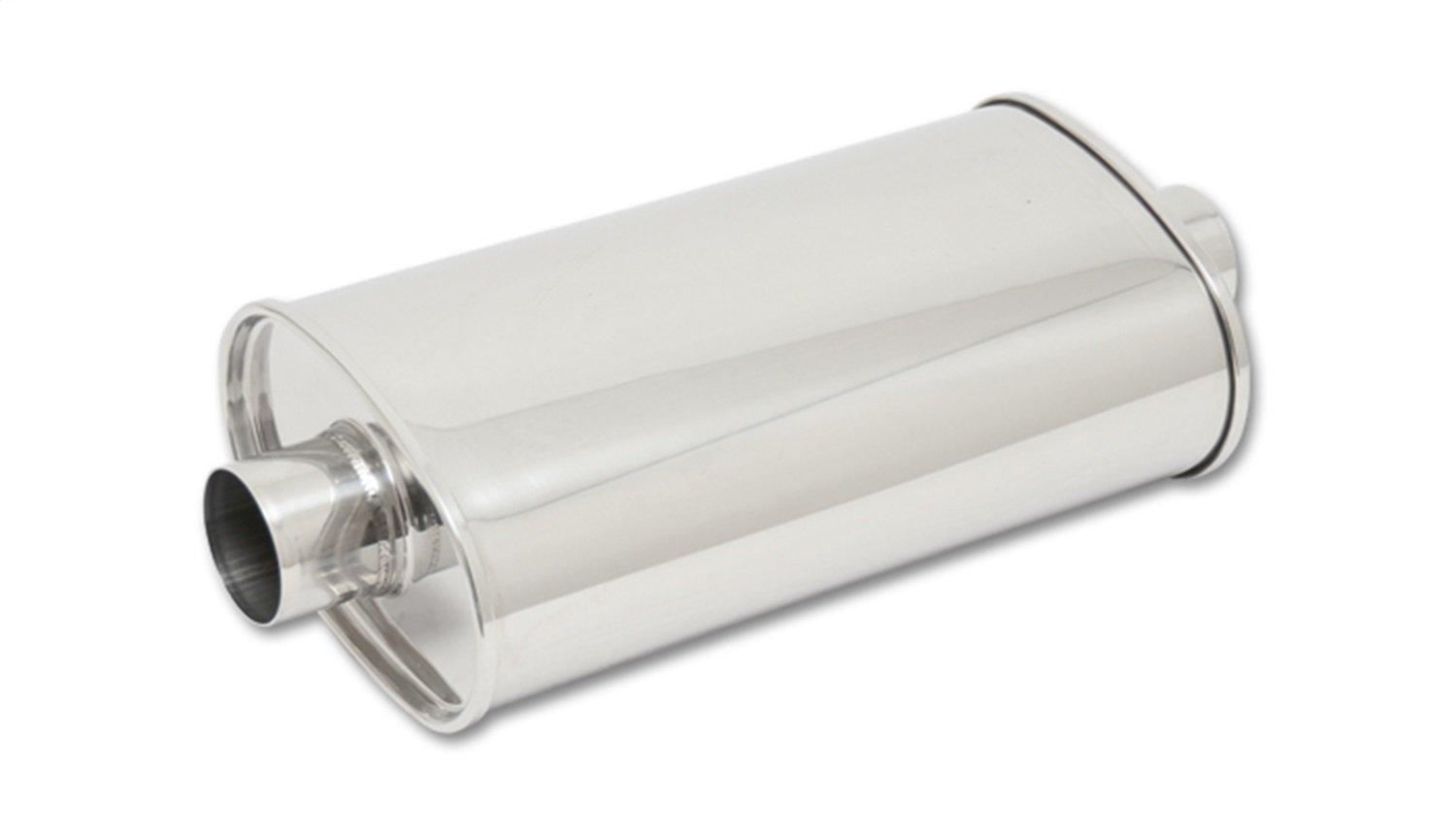 VIBRANT 1102 Oval Stainless Steel Muffler - High quality product image showing VIBRANT 1102 Oval Stainless Steel Muffler details and features VIBRANT 1102 Oval Stainless Steel Muffler - High quality product image showing VIBRANT 1102 Oval Stainless Steel Muffler details and features