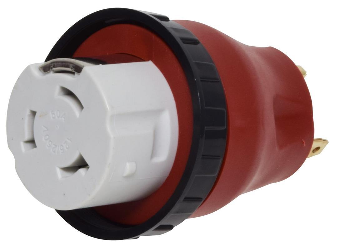 VALTERRA 03050DAVP Mighty Cord A10-3050DAVP 30 Amp Male to 50 Amp Female Detachable Adapter Plug (30A-50A) from The Twister Group VALTERRA 03050DAVP Mighty Cord A10-3050DAVP 30 Amp Male to 50 Amp Female Detachable Adapter Plug (30A-50A) - The Twister Group Tools product