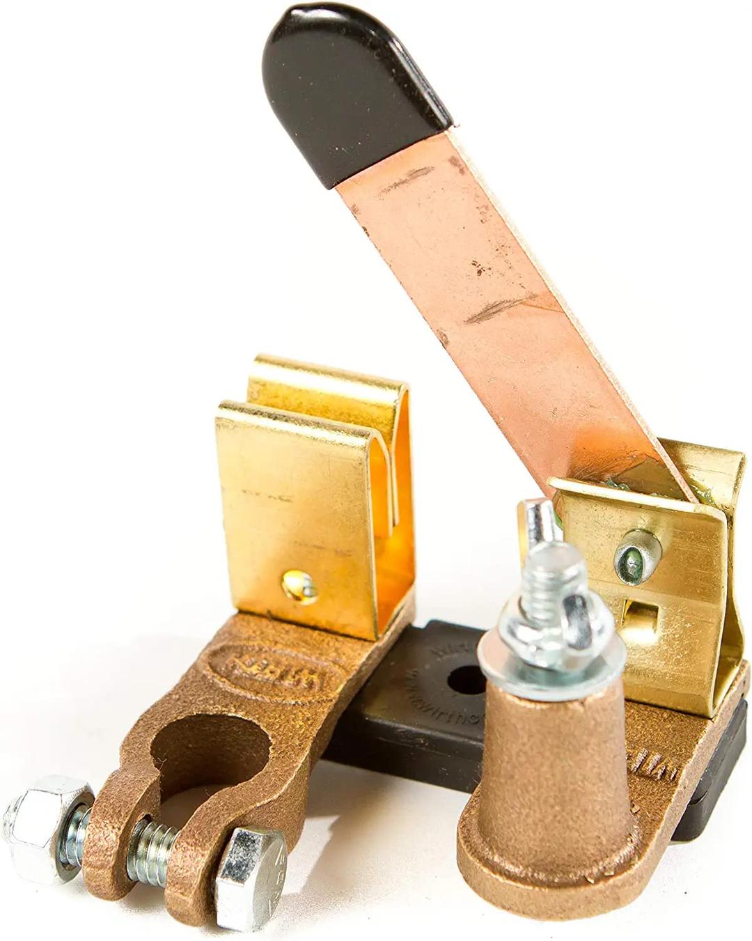 WIRTHCO 20148 Battery Doctor Battery Disconnect Knife Switch for Top Post Batteries, Low Vertical Operations, 12v Car Battery Kill Switch for Negative Post, Made In USA from The Twister Group WIRTHCO 20148 Battery Doctor Battery Disconnect Knife Switch for Top Post Batteries, Low Vertical Operations, 12v Car Battery Kill Switch for Negative Post, Made In USA - The Twister Group Tools product