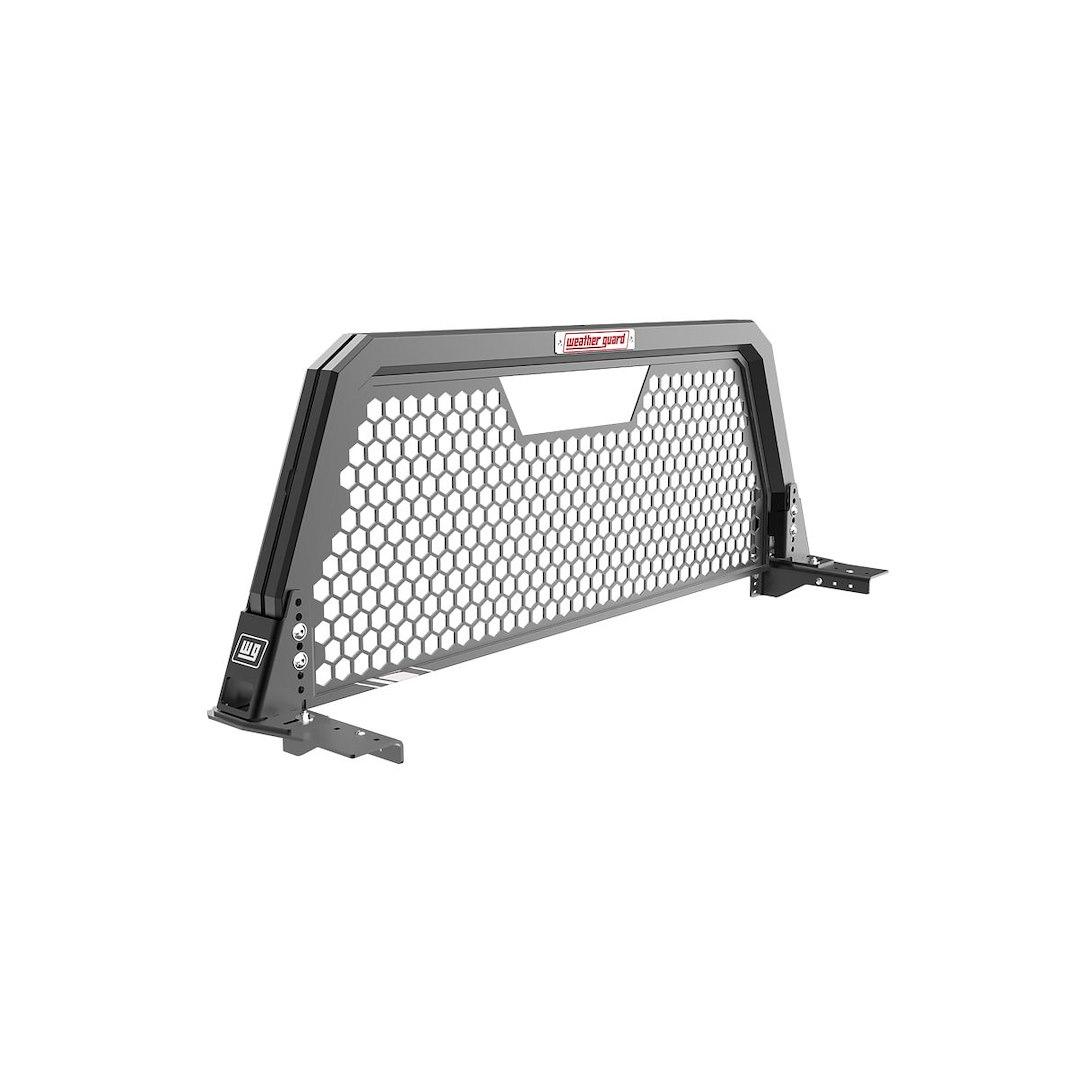 WEATHER GUARD 11906-52-01 HEX ALUMINUM HEADACHE RACK, Hex Rack; Powder Coated; Matte Black; Aluminum; With Mounting Brackets And Hardware from The Twister Group WEATHER GUARD 11906-52-01 HEX ALUMINUM HEADACHE RACK, Hex Rack; Powder Coated; Matte Black; Aluminum; With Mounting Brackets And Hardware - The Twister Group Tools product