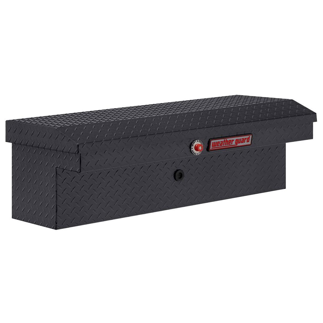 WEATHER GUARD 180-6-03 Model 41in Low Profile Lo-Side Box, Aluminum, Gunmetal Gray, 3.8 cu ft from The Twister Group WEATHER GUARD 180-6-03 Model 41in Low Profile Lo-Side Box, Aluminum, Gunmetal Gray, 3.8 cu ft - The Twister Group Tools product