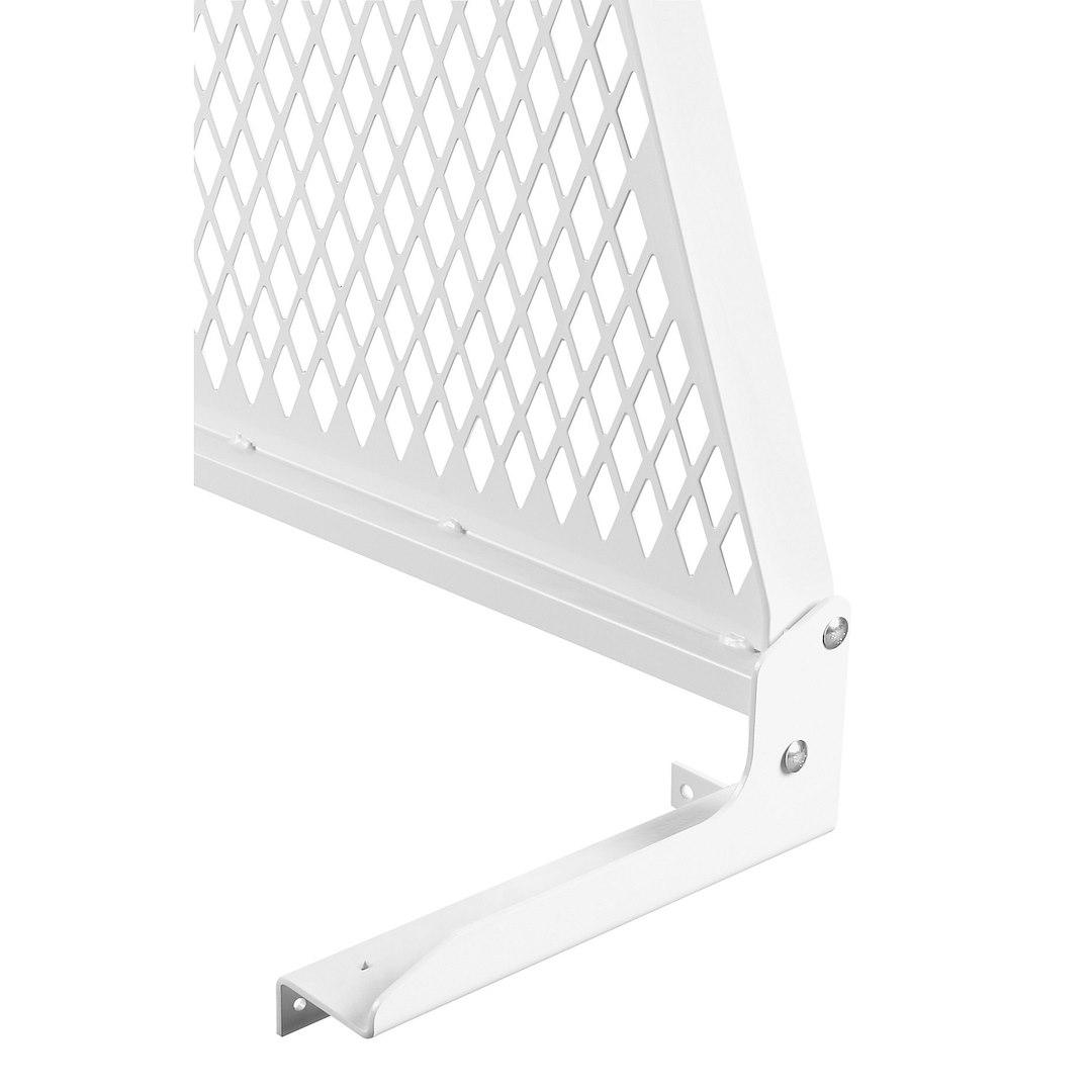 WEATHER GUARD 1912-3-02 CAB PRTCTR MTN 61.5-62.0FT WHT, For Use with Protect-A-Rail Headache Rack; White; Steel - High quality product image showing WEATHER GUARD 1912-3-02 CAB PRTCTR MTN 61.5-62.0FT WHT, For Use with Protect-A-Rail Headache Rack; White; Steel details and features WEATHER GUARD 1912-3-02 CAB PRTCTR MTN 61.5-62.0FT WHT, For Use with Protect-A-Rail Headache Rack; White; Steel - High quality product image showing WEATHER GUARD 1912-3-02 CAB PRTCTR MTN 61.5-62.0FT WHT, For Use with Protect-A-Rail Headache Rack; White; Steel details and features