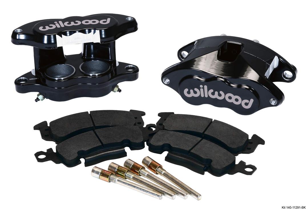 WILWOOD 140-11291-BK Gates Black Powder Coated Front Caliper Kit from The Twister Group WILWOOD 140-11291-BK Gates Black Powder Coated Front Caliper Kit - The Twister Group Tools product
