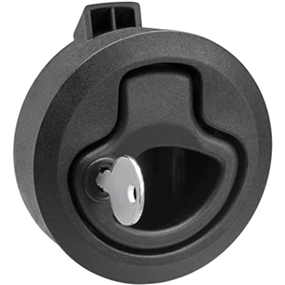 WHITECAP 3228B BLACK NYLON LOCKING SLAM LATCH - Product image WHITECAP 3228B BLACK NYLON LOCKING SLAM LATCH - Product image