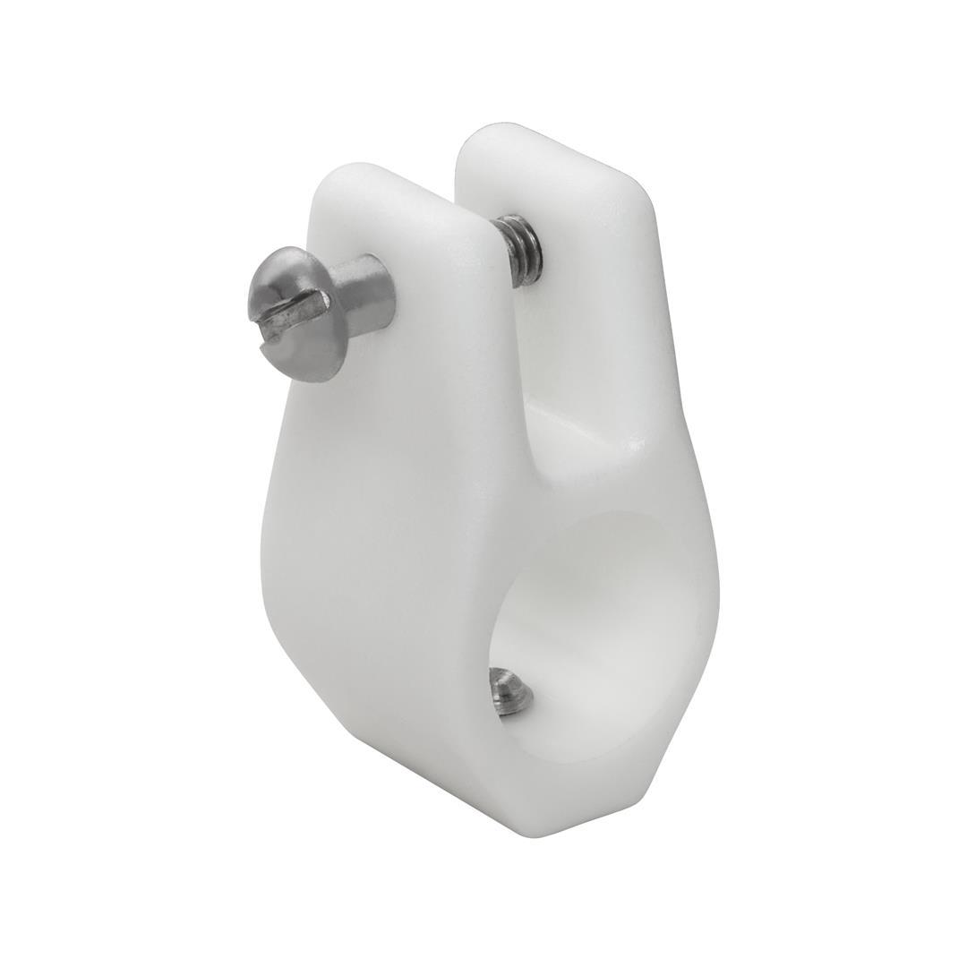 WHITECAP 3406WP Nylon Jaw Slide for 3/4 INCH Round Tubing - White - Product image WHITECAP 3406WP Nylon Jaw Slide for 3/4 INCH Round Tubing - White - Product image