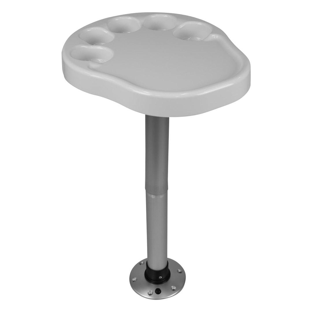 WISE 3070-710 PARTY PLATTER TABLE WHITE WITH POST, 17-3/4 Inch Length x 15-1/2 Inch Width Table Top; 30-1/4 Inch Fixed Height Table Pedestal; White; Plastic Table Top With Aluminum Pedestal; Non-Foldable; Surface Mount; With Table Top; Party Platter - High quality product image showing WISE 3070-710 PARTY PLATTER TABLE WHITE WITH POST, 17-3/4 Inch Length x 15-1/2 Inch Width Table Top; 30-1/4 Inch Fixed Height Table Pedestal; White; Plastic Table Top With Aluminum Pedestal; Non-Foldable; Surface Mount; With Table Top; Party Platter details and features WISE 3070-710 PARTY PLATTER TABLE WHITE WITH POST, 17-3/4 Inch Length x 15-1/2 Inch Width Table Top; 30-1/4 Inch Fixed Height Table Pedestal; White; Plastic Table Top With Aluminum Pedestal; Non-Foldable; Surface Mount; With Table Top; Party Platter - High quality product image showing WISE 3070-710 PARTY PLATTER TABLE WHITE WITH POST, 17-3/4 Inch Length x 15-1/2 Inch Width Table Top; 30-1/4 Inch Fixed Height Table Pedestal; White; Plastic Table Top With Aluminum Pedestal; Non-Foldable; Surface Mount; With Table Top; Party Platter details and features