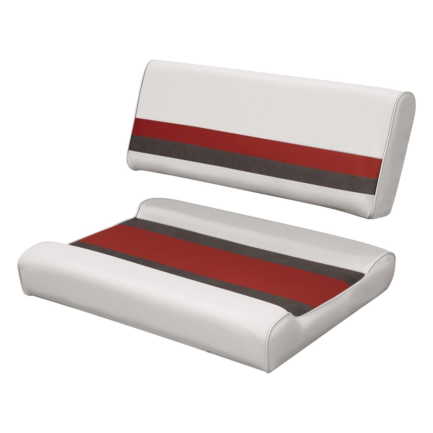 WISE 8WD125FF-1009 Deluxe Series Pontoon Flip-Flop Seat Cushion Set, White/Red/Charcoal - use with 8WD125FF-1B-204 Base - High quality product image showing WISE 8WD125FF-1009 Deluxe Series Pontoon Flip-Flop Seat Cushion Set, White/Red/Charcoal - use with 8WD125FF-1B-204 Base details and features WISE 8WD125FF-1009 Deluxe Series Pontoon Flip-Flop Seat Cushion Set, White/Red/Charcoal - use with 8WD125FF-1B-204 Base - High quality product image showing WISE 8WD125FF-1009 Deluxe Series Pontoon Flip-Flop Seat Cushion Set, White/Red/Charcoal - use with 8WD125FF-1B-204 Base details and features