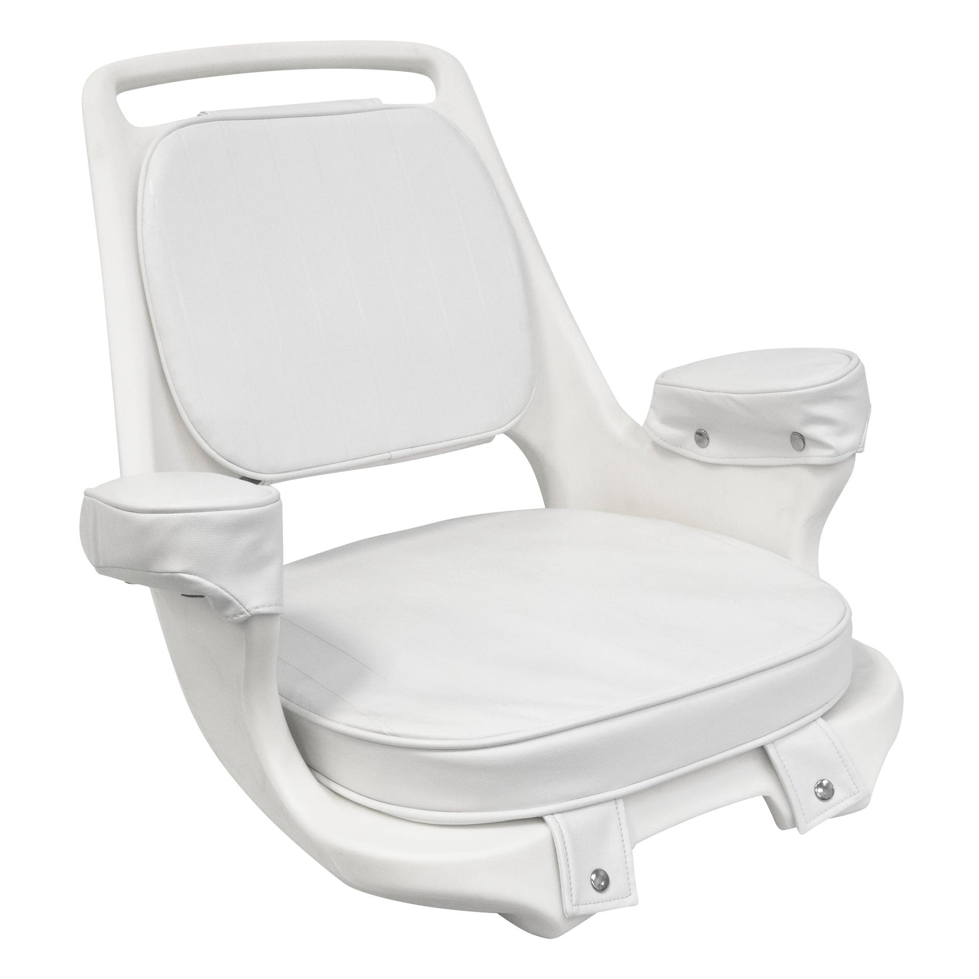 WISE 8WD1007-3-710 Captains Chair with Cushions and Mounting Plate, White - High quality product image showing WISE 8WD1007-3-710 Captains Chair with Cushions and Mounting Plate, White details and features WISE 8WD1007-3-710 Captains Chair with Cushions and Mounting Plate, White - High quality product image showing WISE 8WD1007-3-710 Captains Chair with Cushions and Mounting Plate, White details and features