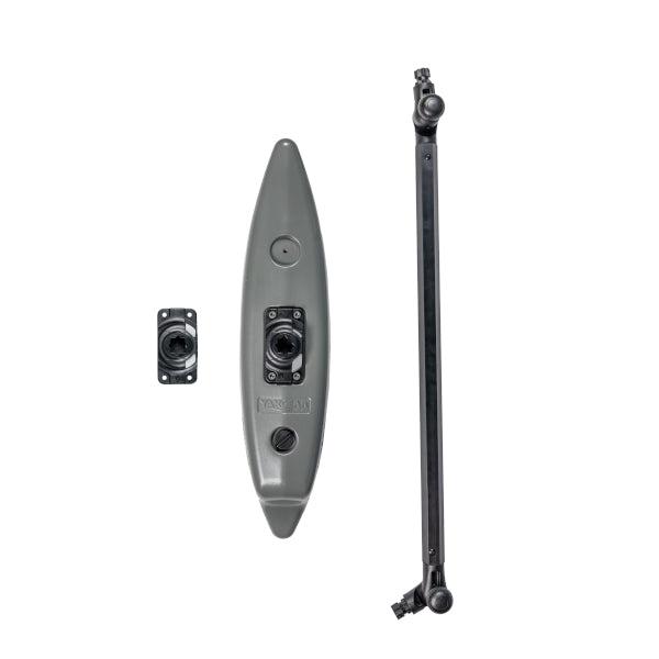 YAKGEAR 01-0096 STANDNCAST OUTRIGGERS (GEN II), 30 Inch Length; Stainless Steel; Set Of 2; Pre-Installed Threading (1/4 x 20 Brass Insert) To Mount StarPort HD Directly To Float; Provide Added Stability To Kayak/ Canoe Or Any Vessel from The Twister Group YAKGEAR 01-0096 STANDNCAST OUTRIGGERS (GEN II), 30 Inch Length; Stainless Steel; Set Of 2; Pre-Installed Threading (1/4 x 20 Brass Insert) To Mount StarPort HD Directly To Float; Provide Added Stability To Kayak/ Canoe Or Any Vessel - The Twister Group Tools product
