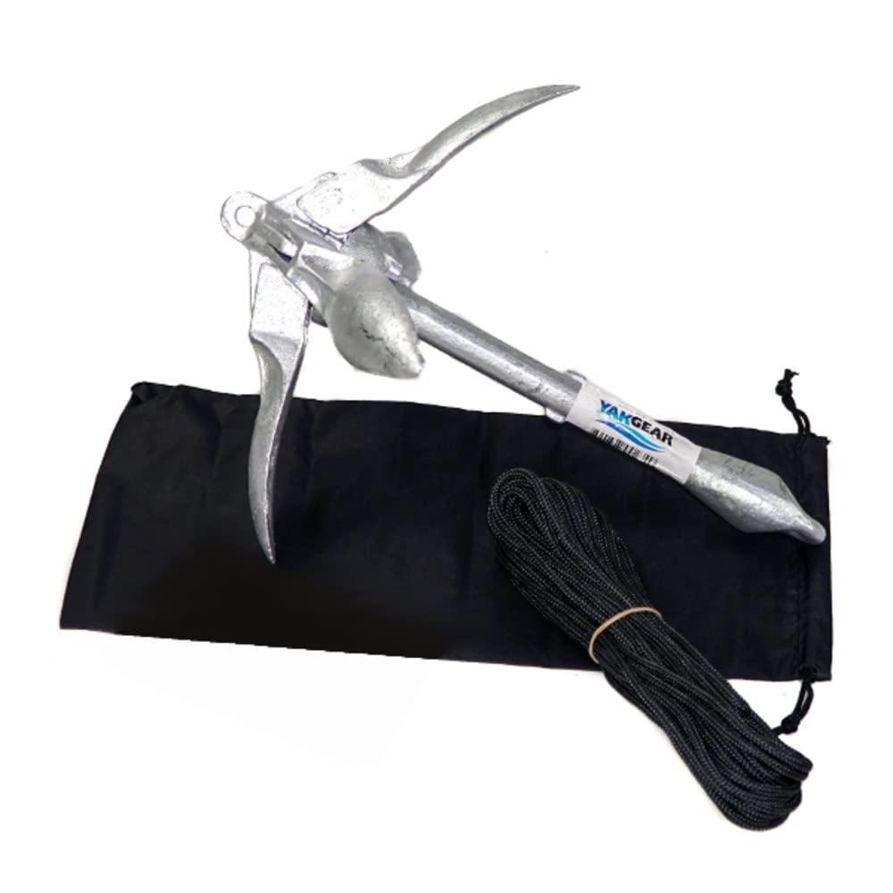 YAKGEAR AB3 Anchor-in-A-Bag Grapnel Anchor Kit - 3.3 lbs. - High quality product image showing YAKGEAR AB3 Anchor-in-A-Bag Grapnel Anchor Kit - 3.3 lbs. details and features YAKGEAR AB3 Anchor-in-A-Bag Grapnel Anchor Kit - 3.3 lbs. - High quality product image showing YAKGEAR AB3 Anchor-in-A-Bag Grapnel Anchor Kit - 3.3 lbs. details and features
