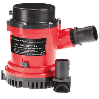 JOHNSON PUMP 16004-00 HD Bilge Pump,1600 GPH, 12V, No Switch from The Twister Group JOHNSON PUMP 16004-00 HD Bilge Pump,1600 GPH, 12V, No Switch - The Twister Group Tools product