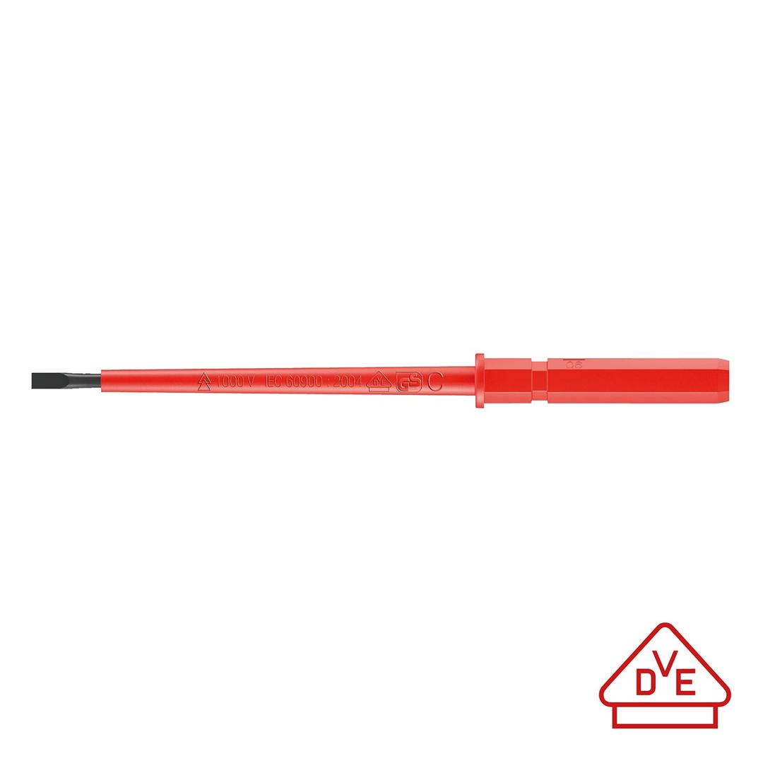 WERA 05003402001 Inter-Changeable Blade Kraftform Kompakt VDE Insulated 3.5mm Slotted from The Twister Group WERA 05003402001 Inter-Changeable Blade Kraftform Kompakt VDE Insulated 3.5mm Slotted - The Twister Group Tools product