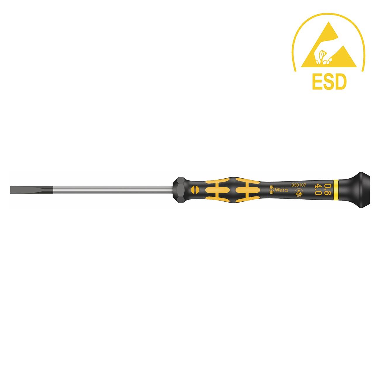 WERA 05030104001 1578 A ESD Kraftform Micro screwdriver for slotted screws - High quality product image showing WERA 05030104001 1578 A ESD Kraftform Micro screwdriver for slotted screws details and features WERA 05030104001 1578 A ESD Kraftform Micro screwdriver for slotted screws - High quality product image showing WERA 05030104001 1578 A ESD Kraftform Micro screwdriver for slotted screws details and features