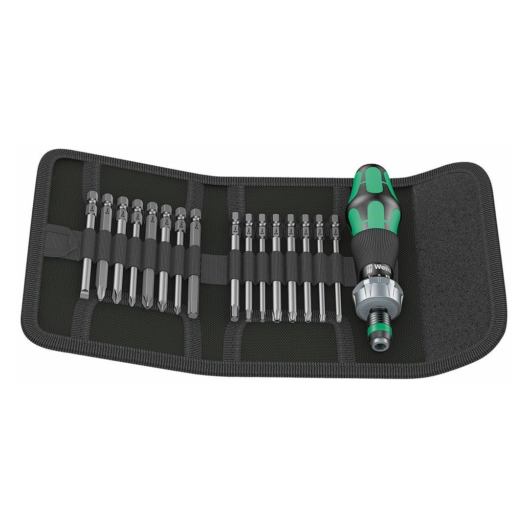 WERA 05051040001 Ratcheting Screwdriver Handle with Assorted Bits (17-Piece Set) - High quality product image showing WERA 05051040001 Ratcheting Screwdriver Handle with Assorted Bits (17-Piece Set) details and features WERA 05051040001 Ratcheting Screwdriver Handle with Assorted Bits (17-Piece Set) - High quality product image showing WERA 05051040001 Ratcheting Screwdriver Handle with Assorted Bits (17-Piece Set) details and features
