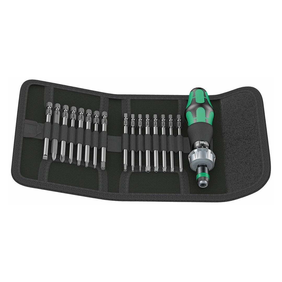 WERA 05051041001 Ratcheting Screwdriver Handle with Assorted SAE Bits (17-Piece Set) - High quality product image showing WERA 05051041001 Ratcheting Screwdriver Handle with Assorted SAE Bits (17-Piece Set) details and features WERA 05051041001 Ratcheting Screwdriver Handle with Assorted SAE Bits (17-Piece Set) - High quality product image showing WERA 05051041001 Ratcheting Screwdriver Handle with Assorted SAE Bits (17-Piece Set) details and features