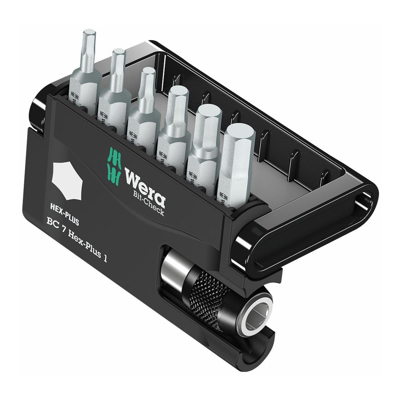 WERA 05056168001 Bit-Check Hex-Plus Bit Set (7 Piece Set) - High quality product image showing WERA 05056168001 Bit-Check Hex-Plus Bit Set (7 Piece Set) details and features WERA 05056168001 Bit-Check Hex-Plus Bit Set (7 Piece Set) - High quality product image showing WERA 05056168001 Bit-Check Hex-Plus Bit Set (7 Piece Set) details and features