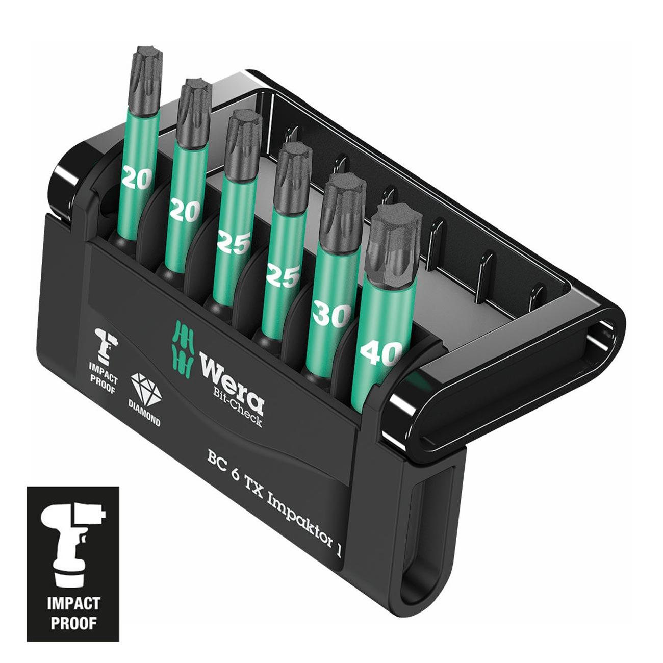 WERA 05057693001 1/4 INCH Drive TORX Impact Bit Set and Carrying Case (6 Piece) - High quality product image showing WERA 05057693001 1/4 INCH Drive TORX Impact Bit Set and Carrying Case (6 Piece) details and features WERA 05057693001 1/4 INCH Drive TORX Impact Bit Set and Carrying Case (6 Piece) - High quality product image showing WERA 05057693001 1/4 INCH Drive TORX Impact Bit Set and Carrying Case (6 Piece) details and features