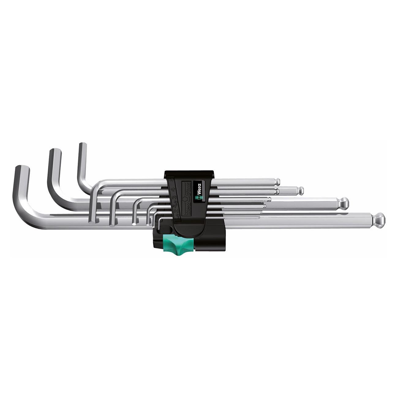 WERA 05073391001 Metric Hex-Plus Chrome Plated Long Arm L-Key Set (9-Piece Set) - High quality product image showing WERA 05073391001 Metric Hex-Plus Chrome Plated Long Arm L-Key Set (9-Piece Set) details and features WERA 05073391001 Metric Hex-Plus Chrome Plated Long Arm L-Key Set (9-Piece Set) - High quality product image showing WERA 05073391001 Metric Hex-Plus Chrome Plated Long Arm L-Key Set (9-Piece Set) details and features