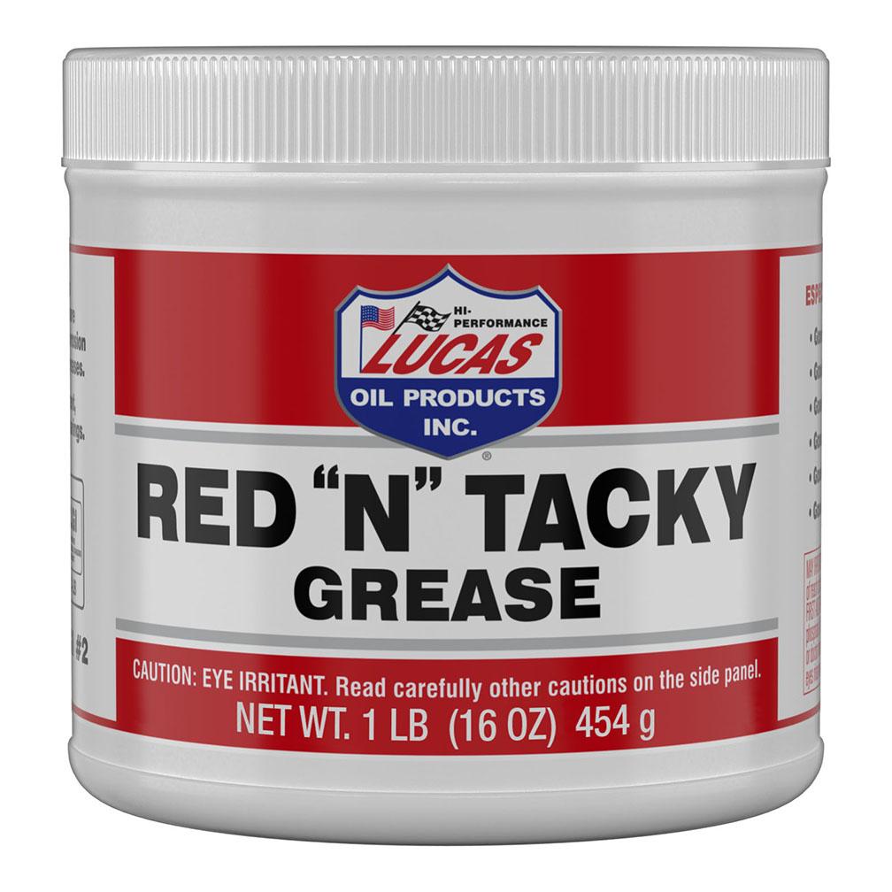 LUCAS OIL 10574 Red N Tacky Grease 1lb Tub from The Twister Group LUCAS OIL 10574 Red N Tacky Grease 1lb Tub - The Twister Group Tools product