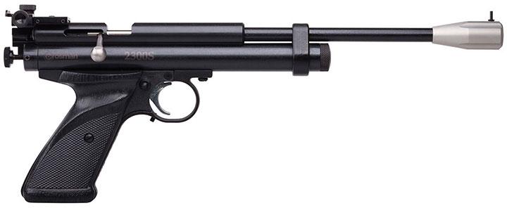 CROSMAN 2300S Silhouette Black Co2 Powered Bolt-action Single Shot Target Air Pistol CROSMAN 2300S Silhouette Black Co2 Powered Bolt-action Single Shot Target Air Pistol
