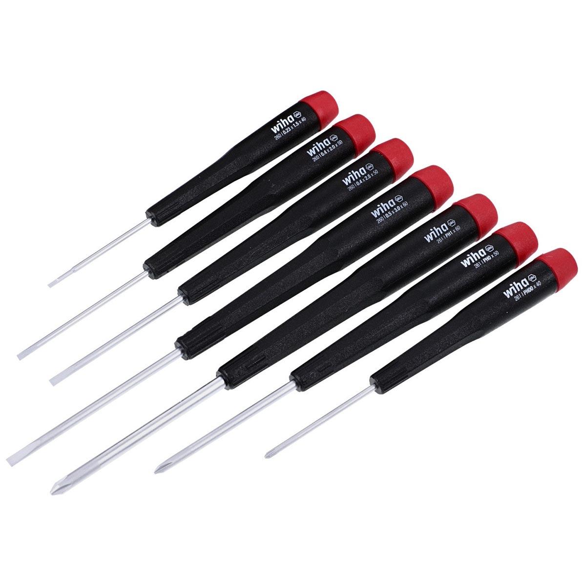 WIHA 26197 Precision Slotted and Phillips Screwdriver Set (7 Piece Set) - High quality product image showing WIHA 26197 Precision Slotted and Phillips Screwdriver Set (7 Piece Set) details and features WIHA 26197 Precision Slotted and Phillips Screwdriver Set (7 Piece Set) - High quality product image showing WIHA 26197 Precision Slotted and Phillips Screwdriver Set (7 Piece Set) details and features