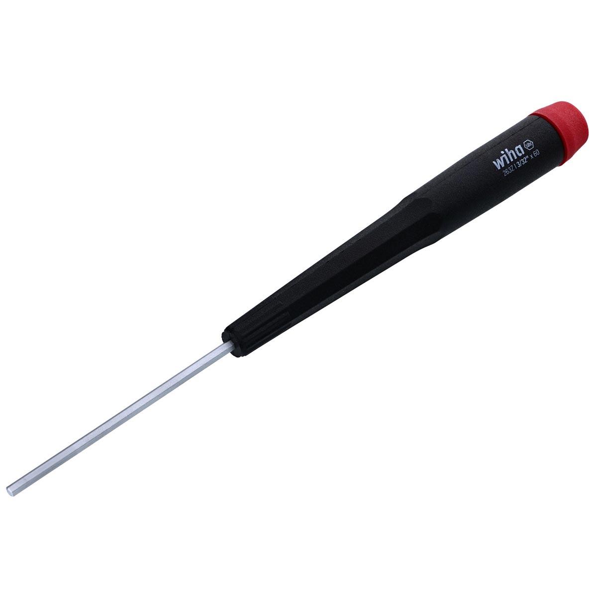 WIHA 26323 Precision Hex Screwdriver 3/32 INCH x 60mm - High quality product image showing WIHA 26323 Precision Hex Screwdriver 3/32 INCH x 60mm details and features WIHA 26323 Precision Hex Screwdriver 3/32 INCH x 60mm - High quality product image showing WIHA 26323 Precision Hex Screwdriver 3/32 INCH x 60mm details and features