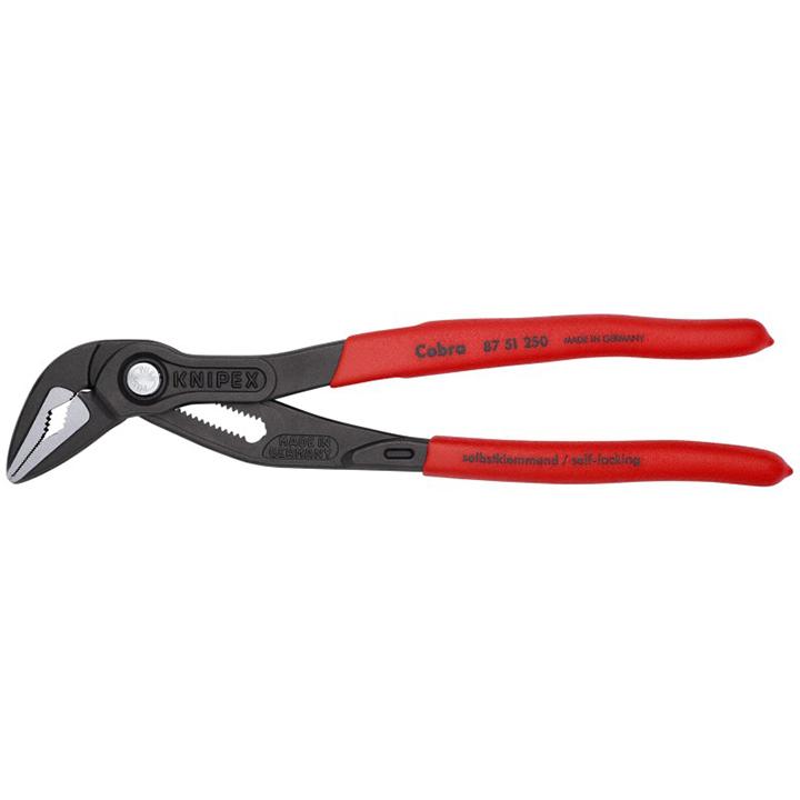KNIPEX 8751250 Cobra Extra-Slim Water Pump Pliers - High quality product image showing KNIPEX 8751250 Cobra Extra-Slim Water Pump Pliers details and features KNIPEX 8751250 Cobra Extra-Slim Water Pump Pliers - High quality product image showing KNIPEX 8751250 Cobra Extra-Slim Water Pump Pliers details and features