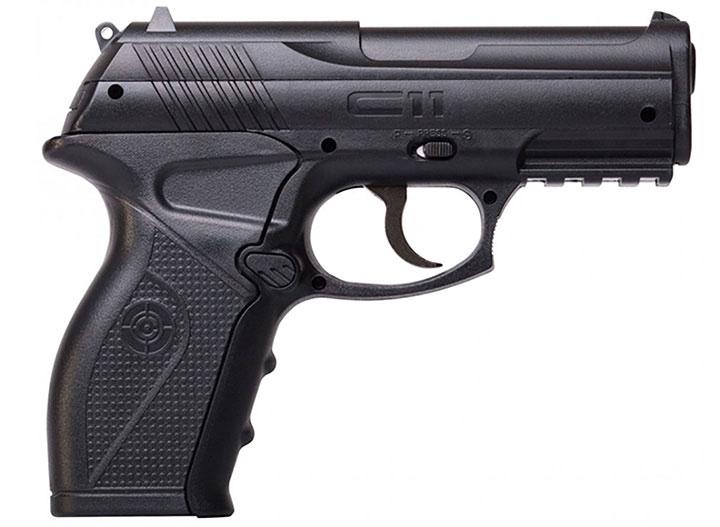 CROSMAN C11 Black Co2 Powered Semi-auto Bb Air Pistol CROSMAN C11 Black Co2 Powered Semi-auto Bb Air Pistol
