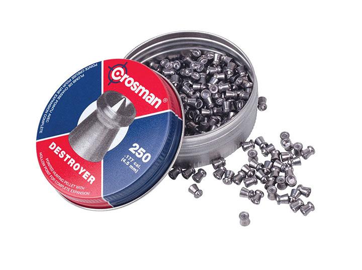 CROSMAN DS177 Destroyer Pellet.177 Caliber 7.4 Grain 250 Count CROSMAN DS177 Destroyer Pellet.177 Caliber 7.4 Grain 250 Count
