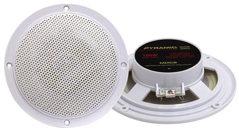 PYRAMID MDC6 Marine Speaker 5.25 INCH Dual Cone PYRAMID MDC6 Marine Speaker 5.25 INCH Dual Cone