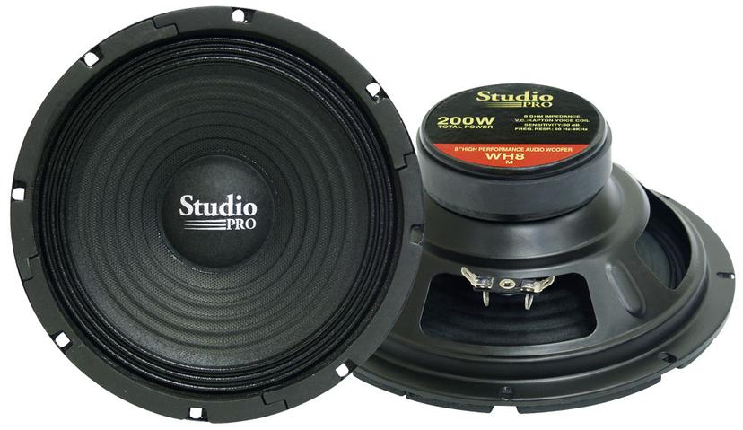 PYRAMID WH8 Woofer 8 INCH 200watts 8 Ohm Studio Pro Series PYRAMID WH8 Woofer 8 INCH 200watts 8 Ohm Studio Pro Series