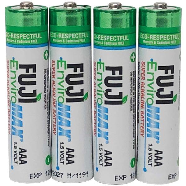FUJIFILM 4400BP4 EnviroMax AAA Super Alkaline Batteries (4 Pack) - High quality product image showing FUJIFILM 4400BP4 EnviroMax AAA Super Alkaline Batteries (4 Pack) details and features FUJIFILM 4400BP4 EnviroMax AAA Super Alkaline Batteries (4 Pack) - High quality product image showing FUJIFILM 4400BP4 EnviroMax AAA Super Alkaline Batteries (4 Pack) details and features