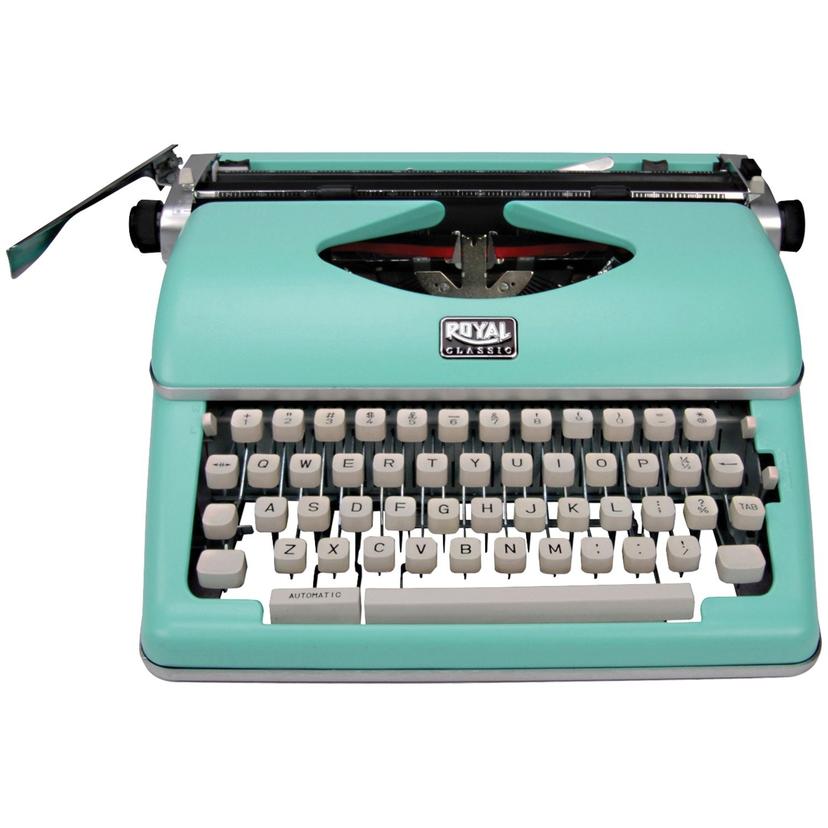ROYAL 79101T Classic Manual Typewriter (Mint Green) ROYAL 79101T Classic Manual Typewriter (Mint Green)