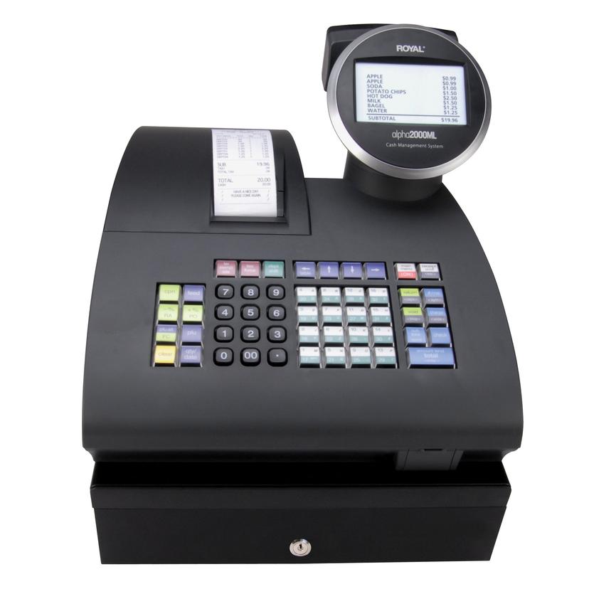 ROYAL 89396T 2000ML Electronic Cash Register ROYAL 89396T 2000ML Electronic Cash Register