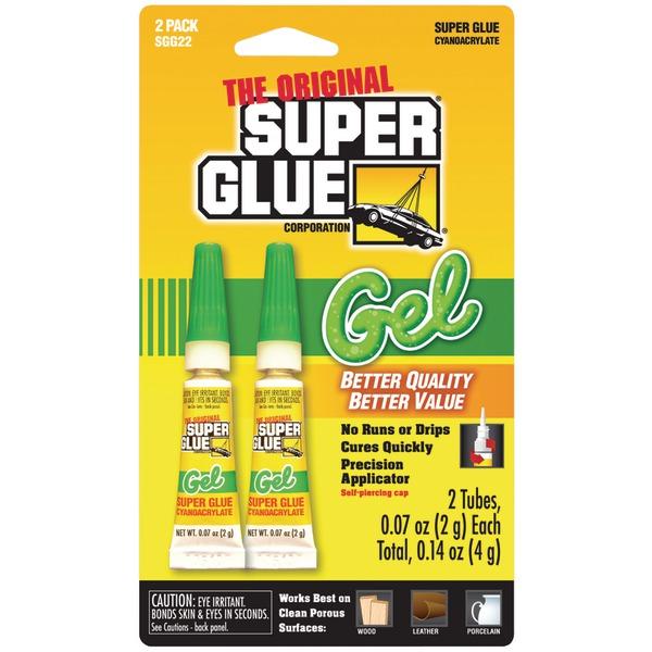 SUPER GLUE SGG22-12 Thick-Gel Tube (Double Pack) SUPER GLUE SGG22-12 Thick-Gel Tube (Double Pack)