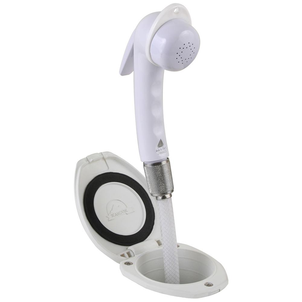 SCANDVIK 12107P RECESSED SHOWER W/ 6FT HOSE - EURO SPRAY from The Twister Group SCANDVIK 12107P RECESSED SHOWER W/ 6FT HOSE - EURO SPRAY - The Twister Group Tools product