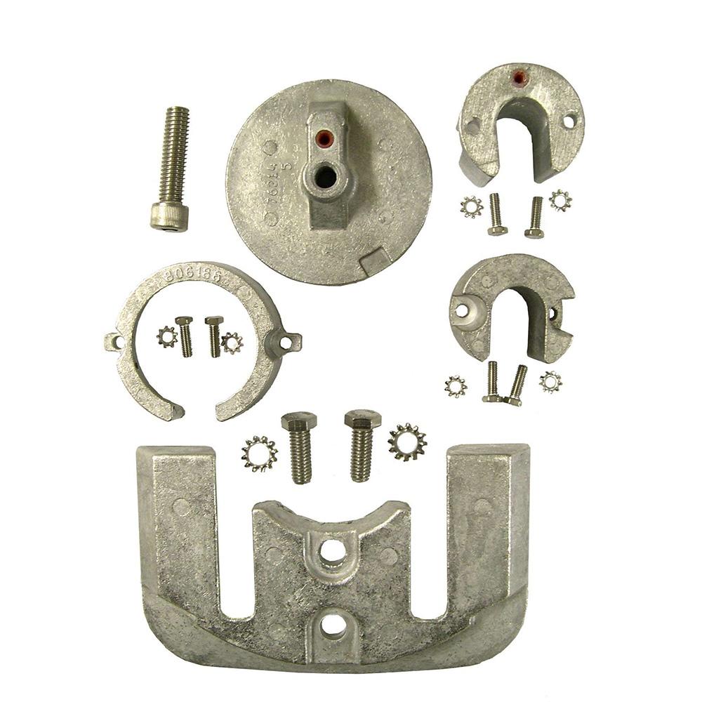 PERFORMANCE METALS 10060A Mercruiser Bravo 1 Complete Anode Kit - Aluminum from The Twister Group PERFORMANCE METALS 10060A Mercruiser Bravo 1 Complete Anode Kit - Aluminum - The Twister Group Tools product