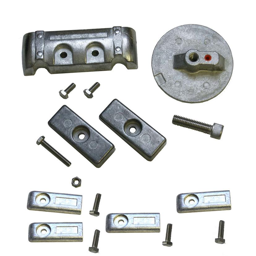 PERFORMANCE METALS 10203A Mercury Verado 6 Complete Anode Kit - Aluminum PERFORMANCE METALS 10203A Mercury Verado 6 Complete Anode Kit - Aluminum