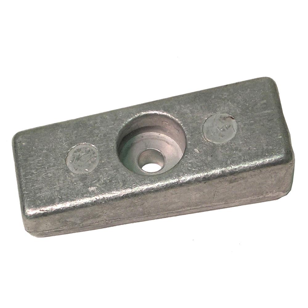 PERFORMANCE METALS 00051A Side Pocket Anode - Aluminum - High quality product image showing PERFORMANCE METALS 00051A Side Pocket Anode - Aluminum details and features PERFORMANCE METALS 00051A Side Pocket Anode - Aluminum - High quality product image showing PERFORMANCE METALS 00051A Side Pocket Anode - Aluminum details and features