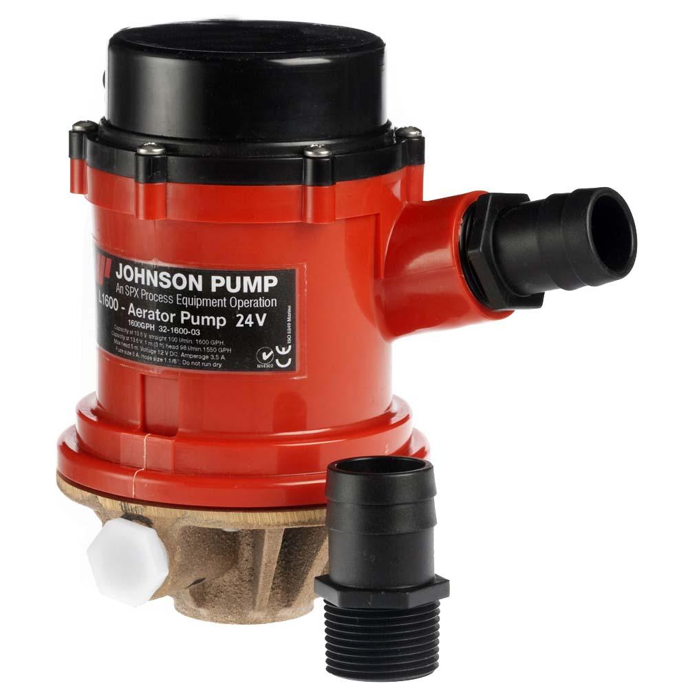 JOHNSON PUMP 16004B-24 PRO SERIES 1600GPH TOURNAMENT LIVEWELL/BAITWELL PUMP - 24V from The Twister Group JOHNSON PUMP 16004B-24 PRO SERIES 1600GPH TOURNAMENT LIVEWELL/BAITWELL PUMP - 24V - The Twister Group Tools product