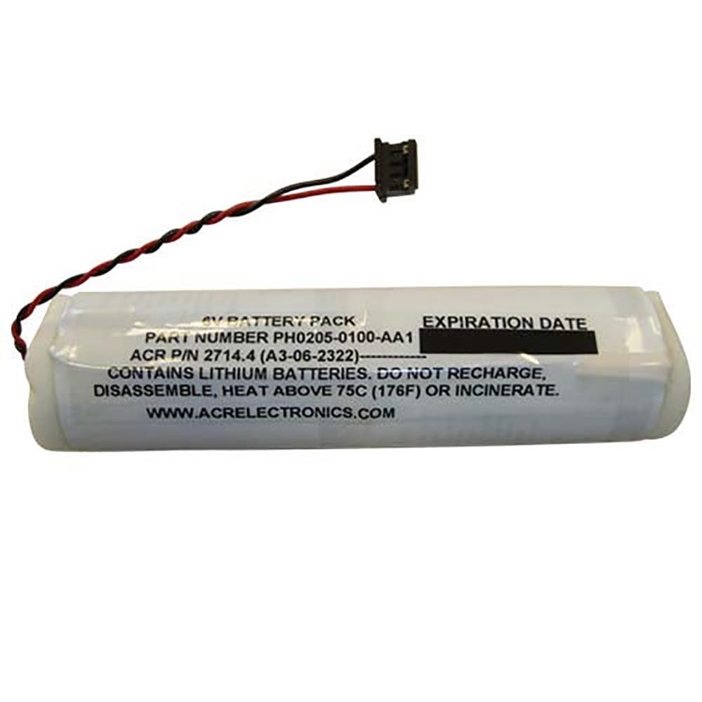 ACR 2714.4 REPLACEMENT LITHIUM BATTERY FOR PATHFINDER 3 SART - High quality product image showing ACR 2714.4 REPLACEMENT LITHIUM BATTERY FOR PATHFINDER 3 SART details and features ACR 2714.4 REPLACEMENT LITHIUM BATTERY FOR PATHFINDER 3 SART - High quality product image showing ACR 2714.4 REPLACEMENT LITHIUM BATTERY FOR PATHFINDER 3 SART details and features