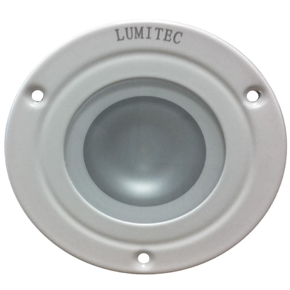 LUMITEC 114128 SHADOW - FLUSH MOUNT DOWN LIGHT - WHITE FINISH - 3-COLOR RED/BLUE NON DIMMING WITH WHITE DIMMING from The Twister Group LUMITEC 114128 SHADOW - FLUSH MOUNT DOWN LIGHT - WHITE FINISH - 3-COLOR RED/BLUE NON DIMMING WITH WHITE DIMMING - The Twister Group Tools product