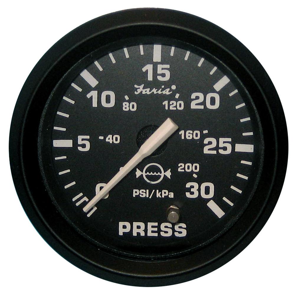 FARIA 12810 EURO BLACK 2 INCH WATER PRESSURE GAUGE KIT 30PSI from The Twister Group FARIA 12810 EURO BLACK 2 INCH WATER PRESSURE GAUGE KIT 30PSI - The Twister Group Tools product