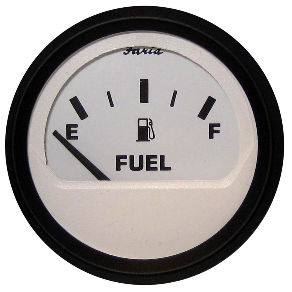 FARIA 12901 EURO WHITE 2 INCH FUEL LEVEL GAUGE (E-1/2-F) GP9358 from The Twister Group FARIA 12901 EURO WHITE 2 INCH FUEL LEVEL GAUGE (E-1/2-F) GP9358 - The Twister Group Tools product