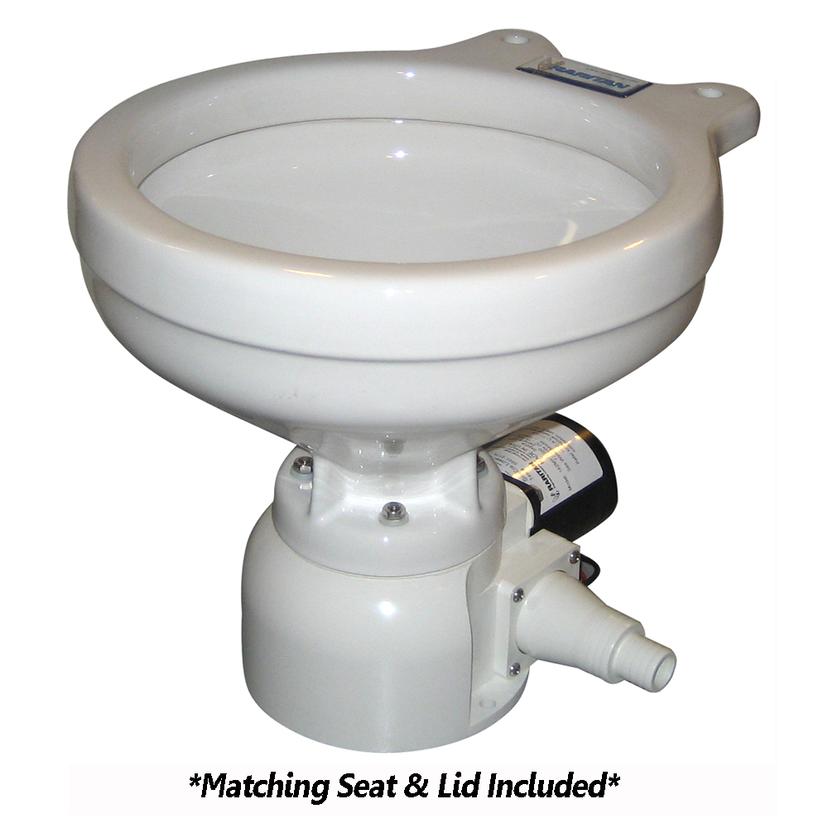 RARITAN 162MR012 SEA ERA MARINE SIZE TOILET - REMOTE/PUMP - 0° & 90° DISCHARGE - SMART SWITCH - 12V - WHITE RARITAN 162MR012 SEA ERA MARINE SIZE TOILET - REMOTE/PUMP - 0° & 90° DISCHARGE - SMART SWITCH - 12V - WHITE
