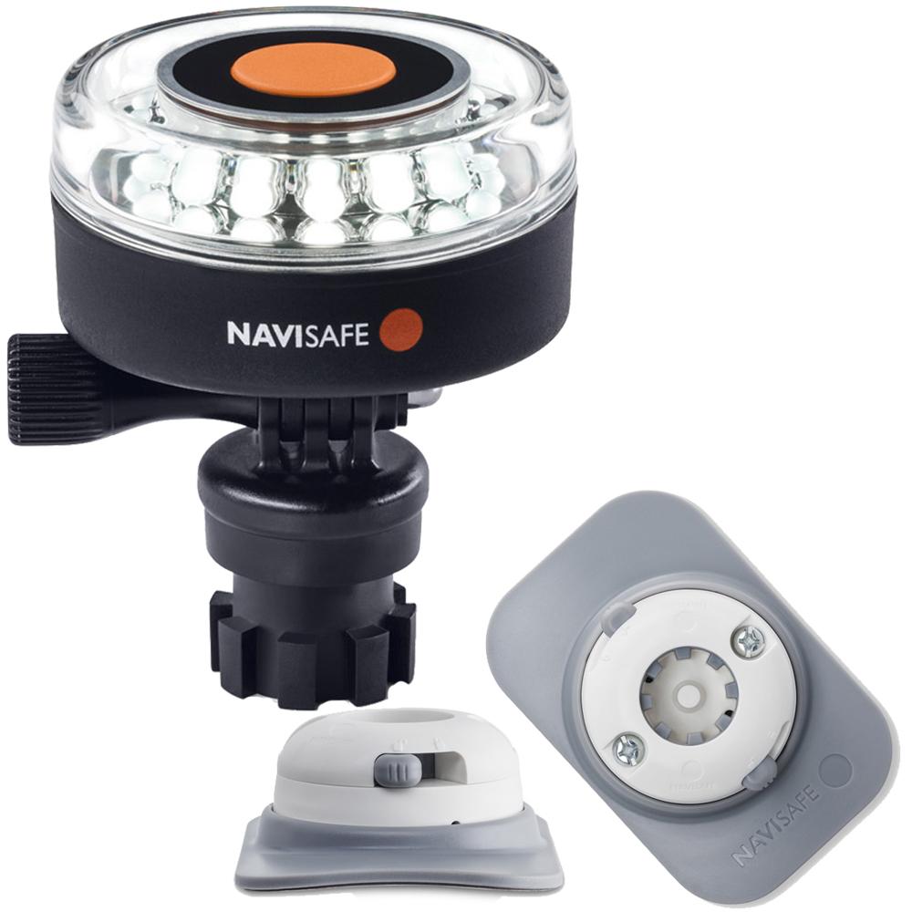 NAVISAFE 040KIT4 NAVILIGHT 360° 2NM WHITE W/NAVIMOUNT BASE & RIB MOUNT - WHITE - High quality product image showing NAVISAFE 040KIT4 NAVILIGHT 360° 2NM WHITE W/NAVIMOUNT BASE & RIB MOUNT - WHITE details and features NAVISAFE 040KIT4 NAVILIGHT 360° 2NM WHITE W/NAVIMOUNT BASE & RIB MOUNT - WHITE - High quality product image showing NAVISAFE 040KIT4 NAVILIGHT 360° 2NM WHITE W/NAVIMOUNT BASE & RIB MOUNT - WHITE details and features