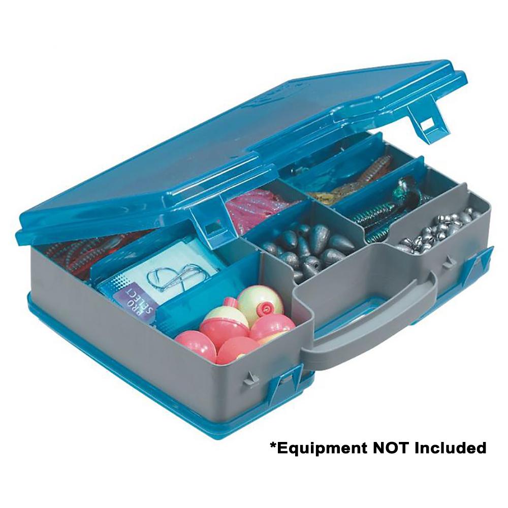 PLANO 171502 DOUBLE-SIDED ADJUSTABLE TACKLE ORGANIZER LARGE - SILVER/BLUE from The Twister Group PLANO 171502 DOUBLE-SIDED ADJUSTABLE TACKLE ORGANIZER LARGE - SILVER/BLUE - The Twister Group Tools product